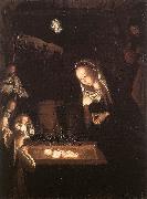 Geertgen Tot Sint Jans Nativity, at Night oil painting on canvas